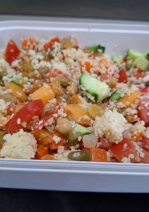 Une photo de Taboulé au melon