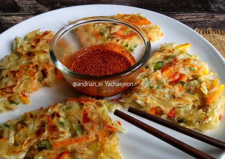 Yachaejeon (Korean Vegetables Pancake) #selasabisa