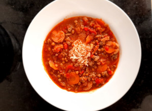 Una foto de Guiso de lentejas 🍛