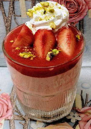 Eper hab recept fotója