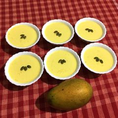 Mango Flavoured Curd A picture of Mango Flavoured Curd.