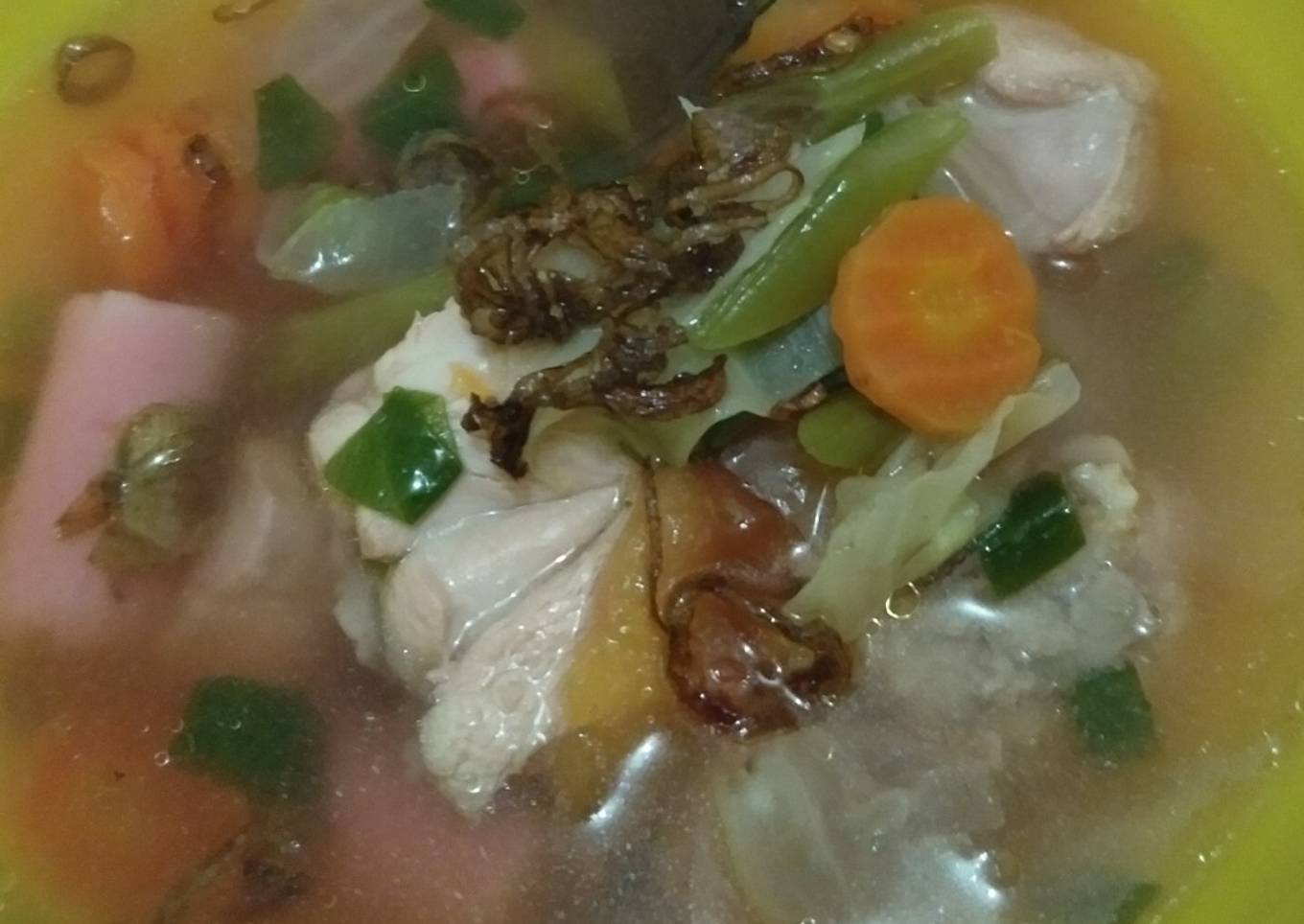 Sop Ayam Sosis