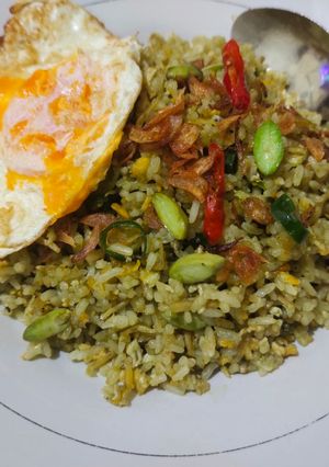 Foto resep Nasi Goreng Teri Cabe Hijau