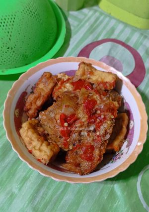 Foto resep Ikan Tawe Dan Tahu Bumbu Cocoh