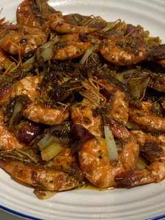 Foto resep Garlic butter prawn