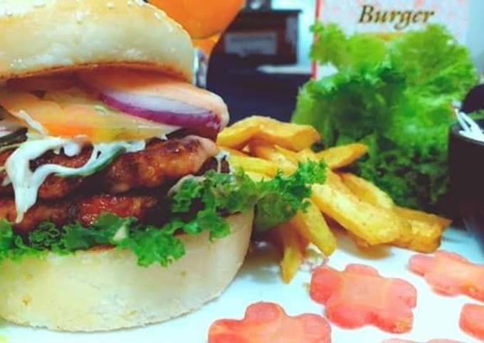 Chicken burger Recipe
