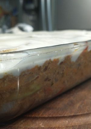 Una foto de Lasagna de berenjenas