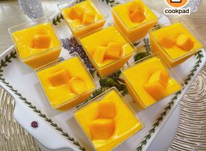 Gambar 👩‍🍳Puding Mangga🥭