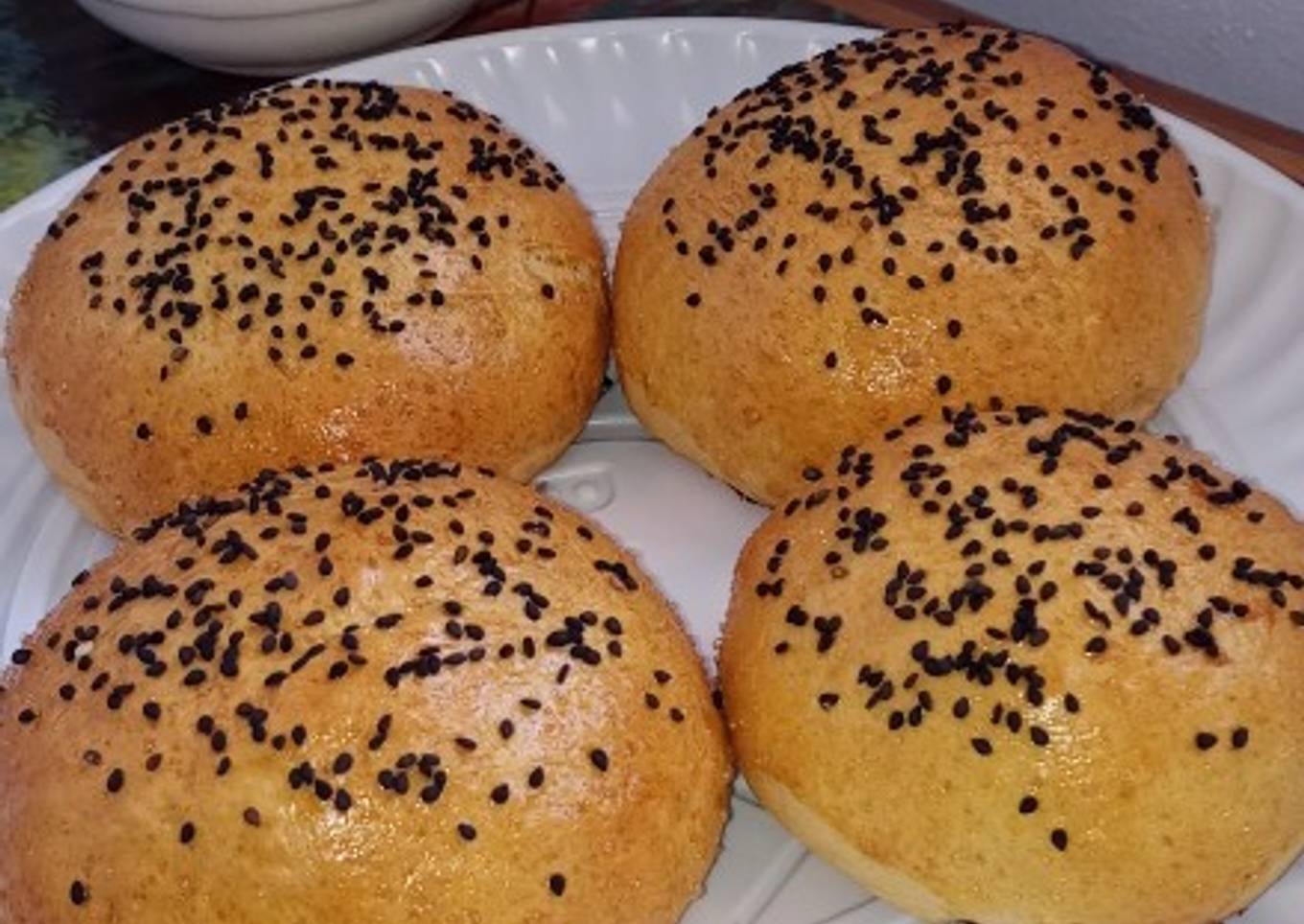 Bollos para hamburguesas 🍔