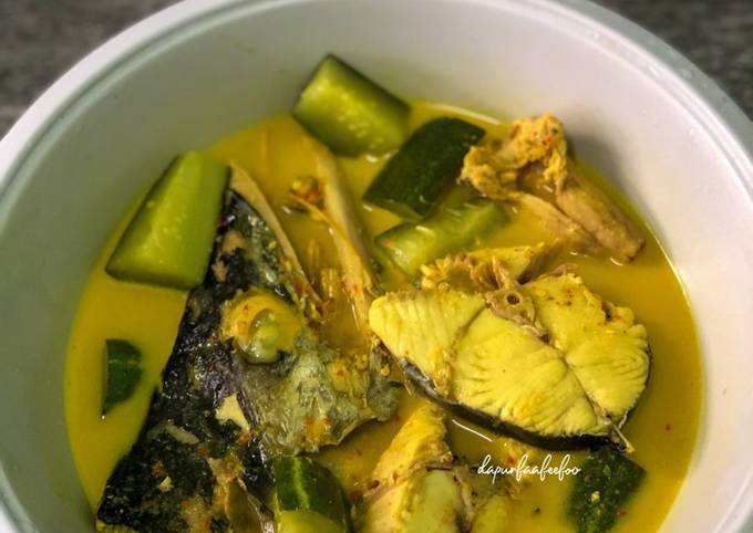 Resipi Ikan Tenggiri Masak Lemak Cili Api Oleh Kakak Faa - Cookpad