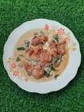 Garlic creamy chiken