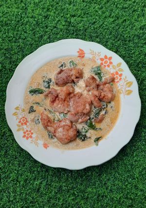 Foto resep Garlic creamy chiken