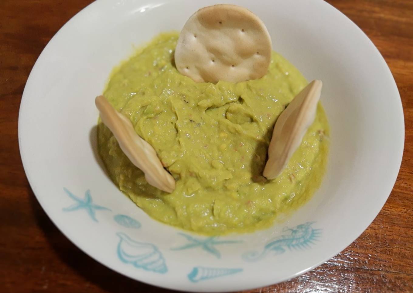 Guacamole con yogurt griego