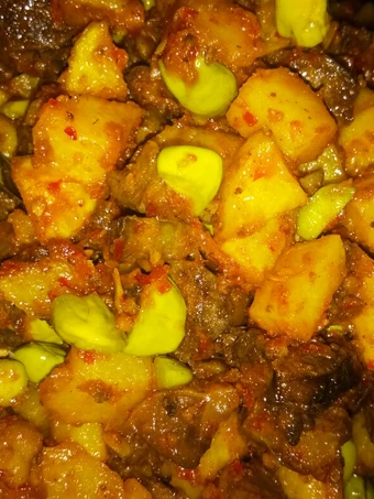 Langkah Gampang Menyiapkan Resep Sambal Goreng Kentang Petai Ati Ampela yang Sempurna Anti Ribet, Lezat