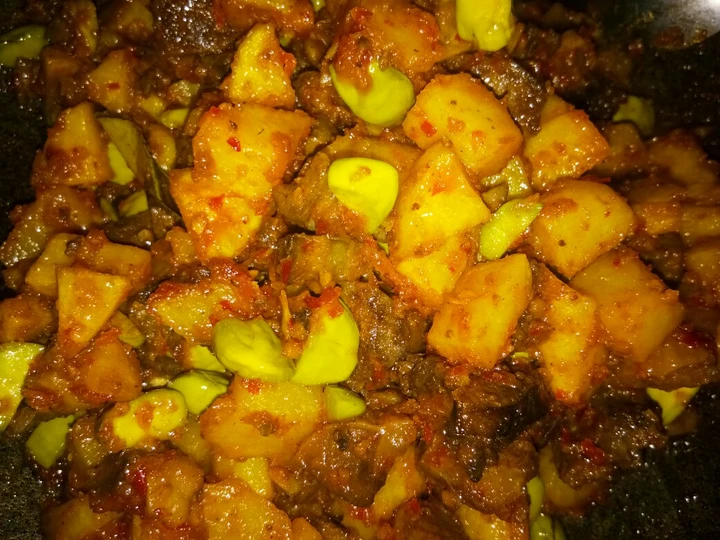 Langkah Gampang Menyiapkan Resep Sambal Goreng Kentang Petai Ati Ampela yang Sempurna Anti Ribet, Lezat