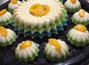 Una foto de Gelatina sabor tropical