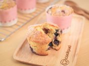Gambar blueberry muffin