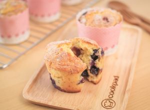 Foto resep Blueberry Yogurt Muffin