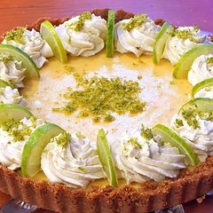 A picture of Key Lime Pie.