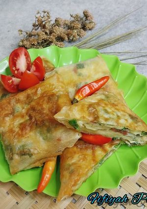 Foto resep Martabak Makroni Beef