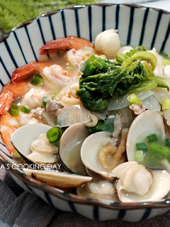 台南美味海鮮鍋燒意麵 的食譜成品照片