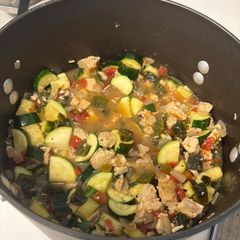 A picture of Chicken Poblano Soup.