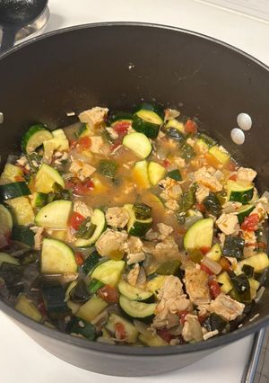 A picture of Chicken Poblano Soup.