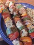 Brochetas de pollo