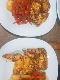 Una foto de Alitas de pollo marinadas