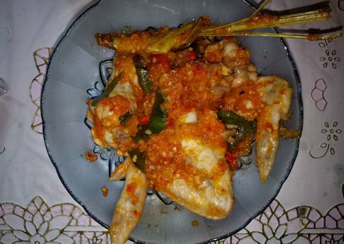 Balado sayap ayam