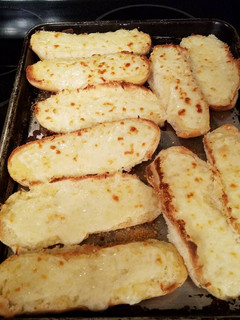 A picture of In a Pinch Garlic Cheesy Bread.