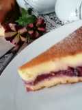 Torta alla ricotta e frutti di bosco