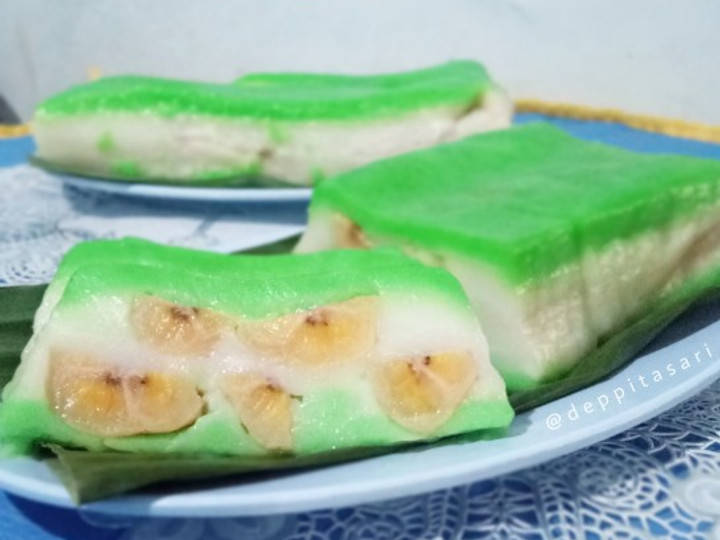 Anti Ribet, Buat Kue Nagasari Pisang (cetak Loyang) Anti Gagal