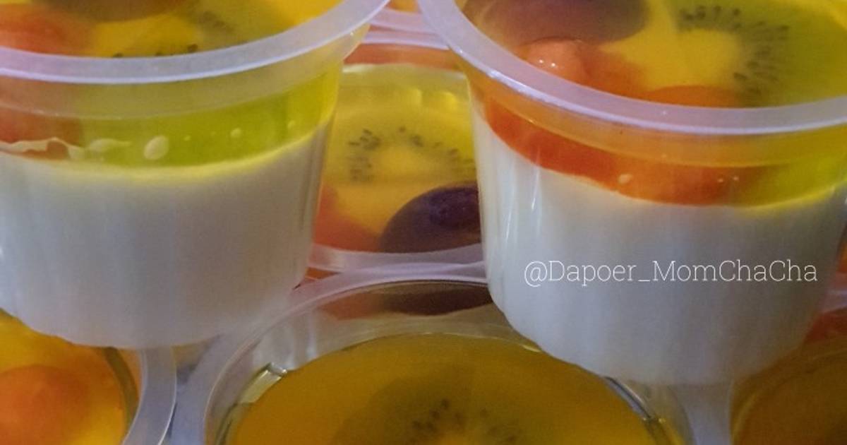 42 Resep Puding Cup Buah Segar Enak Dan Sederhana Cookpad 9856