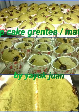 Foto resep Cup cake grentea / matcha