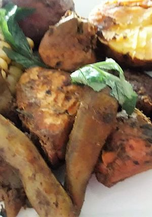 Una foto de Pachamanca Tres Carnes a lo Carmelita