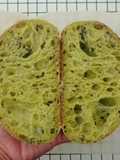 Pandan Biji Wijen Hitam Sourdough Bread