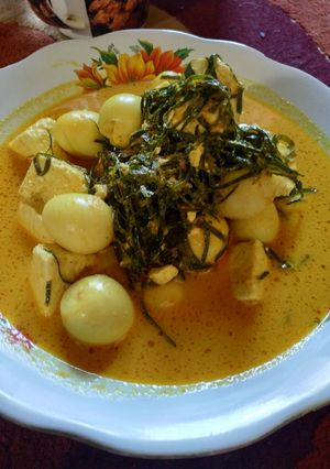 Foto resep 19. Gulai Puyuh Tahu Tapak Leman