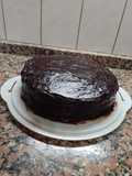 Crema de chocolate para relleno y cobertura de tortas (tipo ganache)