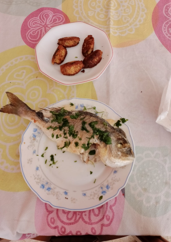 Una foto de Dorada a la Plancha