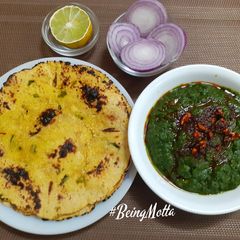 A picture of Sarson Ka Saag.