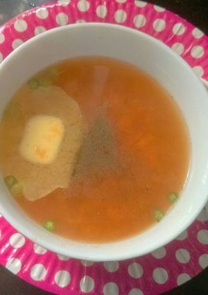 A picture of Tomato soup.