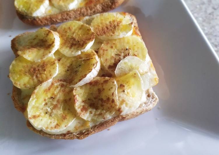 ^ Mini "pizza" de banana - Gozhowgos