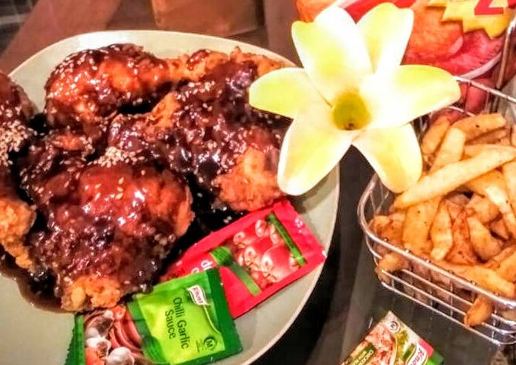 Recipe of Perfect Korean  Fried Chicken