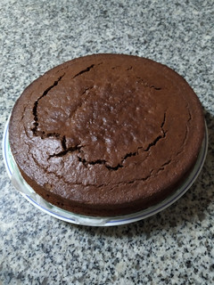 Una foto de Bizcocho de naranja y chocolate con Thermomix