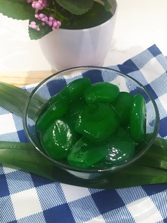 Foto resep Kolang kaling Pandan