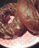 Donuts de cacao y harina de algarroba