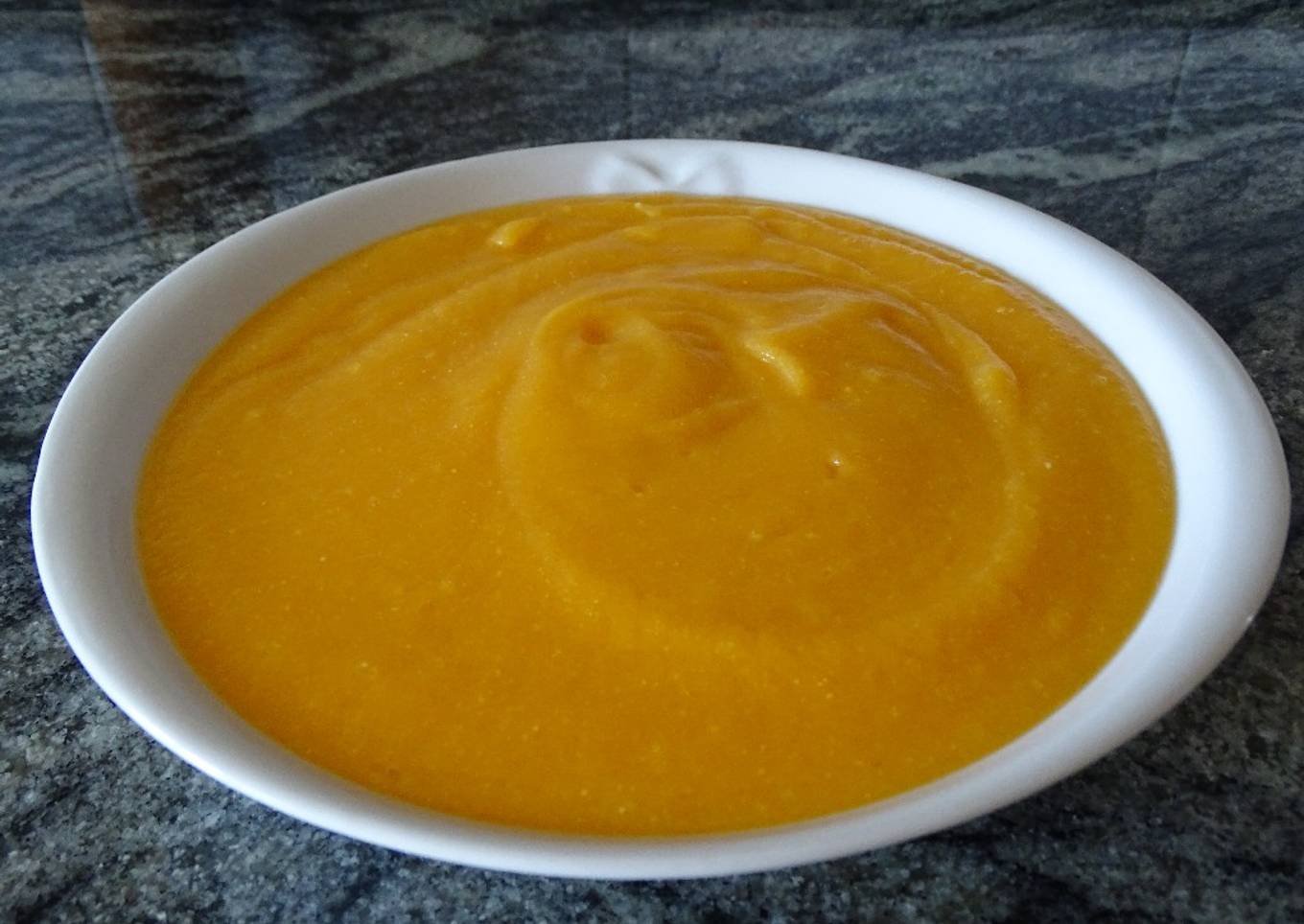 Puré de calabaza