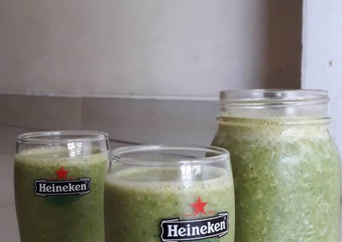 Resep Kiddy Green Beer Smoothie, Menggugah Selera