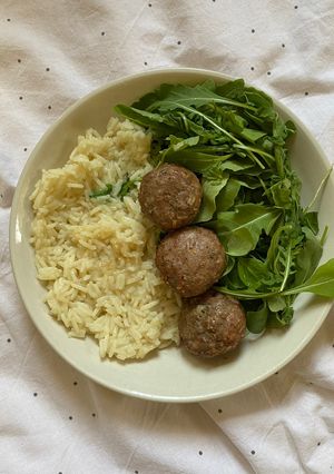 Glutén-, és tojásmentes pulykahúsgolyó recept fotója